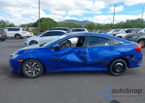 2017 Honda Civic Ex z USA, uszkodzony, nr VIN 2HGFC2F70HH527708